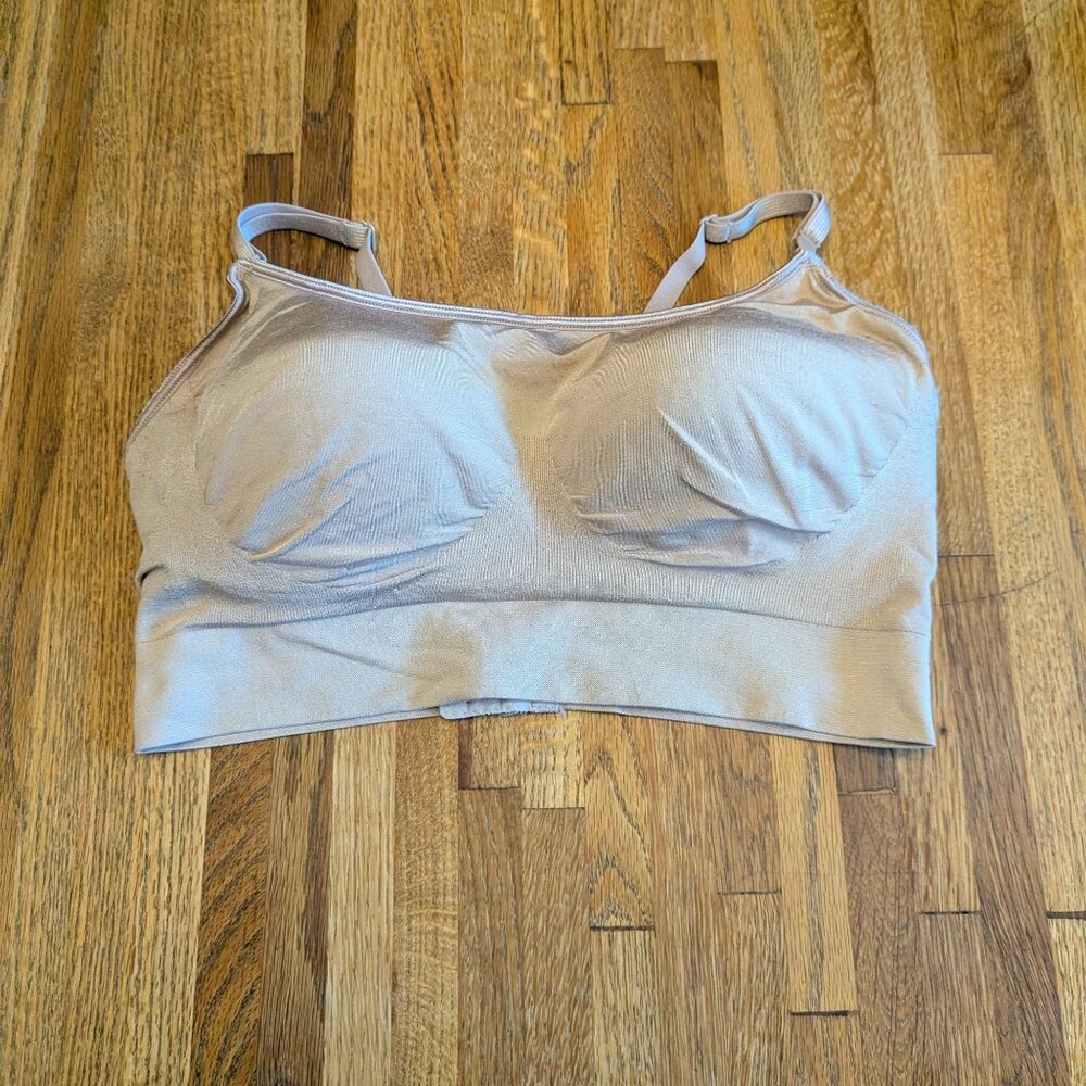 Warners 2XL Nude Wireless Bra Super Comfy Fits up to 42DD